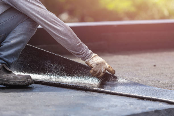 Professional Exterior Waterproofing technician working in Carrollton, VA